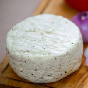 Formatge Cornut amb herbes de ratafia cabra Vinyeta