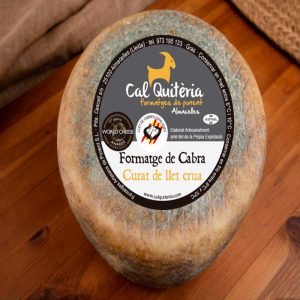 Formatge de Cabra Curat de Llet Crua de Cal Quitèria