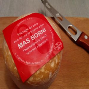Formatge Mola de Sant Feliu vaca Borni
