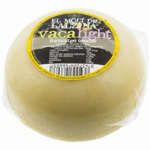 Formatge de vaca baix en greix i sal Alzina