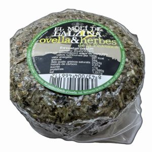 Formatge d'ovella tendra amb herbes de Provença Alzina