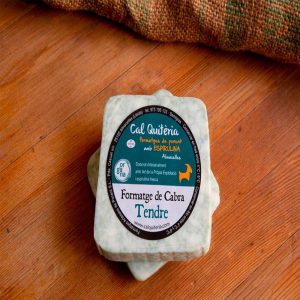 Formatge Tendre de Cabra amb Espirulina de Cal Quitèria